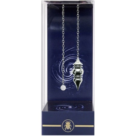 Deluxe Silver Wisdom Chamber Pendulum Švytuoklė Lo Scarabeo